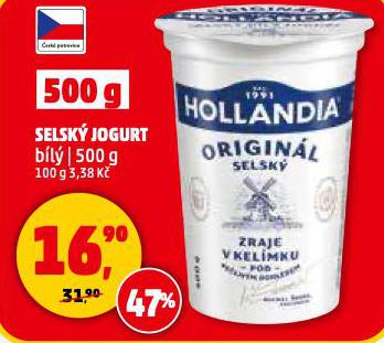 HOLLANDIA SELSKÝ JOGURT