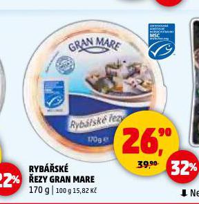 RYBÁŘSKÉ ŘEZY GRAN MARE