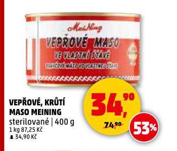 VEP�OV� MASO MEINING