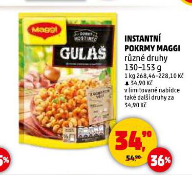 INSTANTN� POKRMY MAGGI