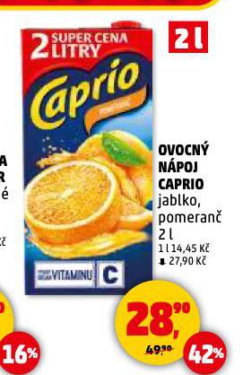 OVOCN� N�POJ CAPRIO