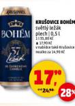 PIVO KRUŠOVICE BOHÉM
