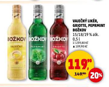 BO�KOV VAJE�N� LIK�R