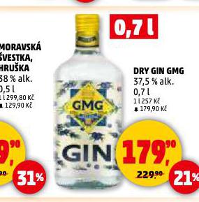 DRY GIN GMG