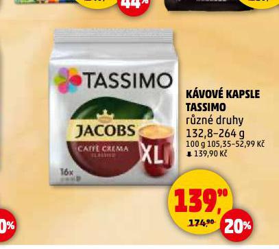 TASSIMO K�VOV� KAPSLE