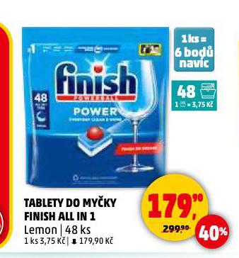 FINISH TABLETY DO MYČKY