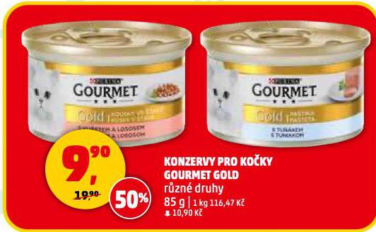 GOURMET GOLD KONZERVY PRO KOČKY