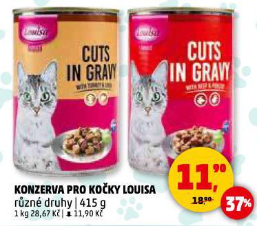 LOUISA KONZERVA PRO KOČKY