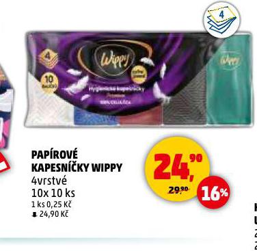 WIPPY PAP�ROV� KAPESN��KY