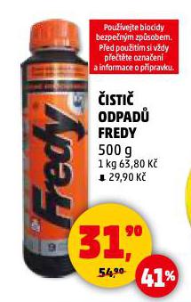 FREDY ČISTIČ ODPADŮ