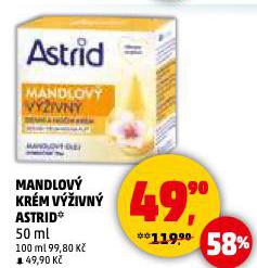 ASTRID MANDLOVÝ KRÉM