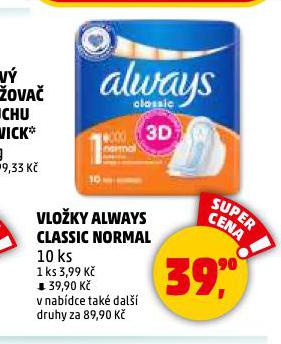 ALWAYS D�MSK� VLO�KY