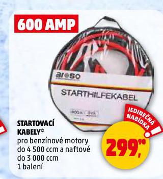 STARTOVAC� KABELY