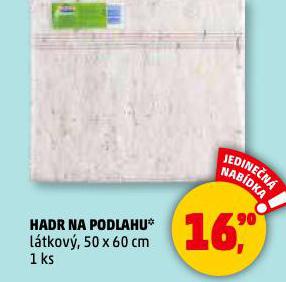 HADR NA PODLAHU