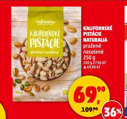KALIFORNSK� PIST�CIE NATURALIA