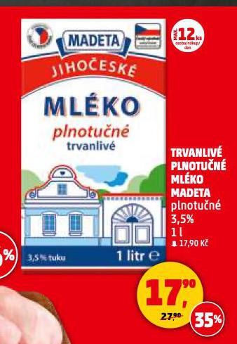 TRVANLIV� ML�KO PLNOTU�N�