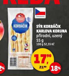 S�R KORB��IK KARLOVA KORUNA