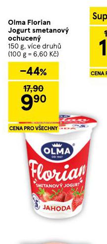 OLMA FLORIAN JOGURT SMETANOV� OCHUCEN�