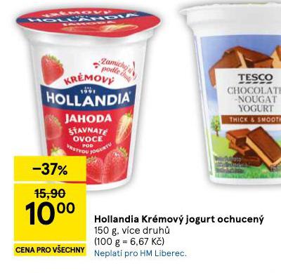 HOLLANDIA KR�MOV� JOGURT OCHUCEN�