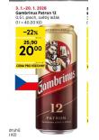 PIVO GAMBRINUS PATRON 12