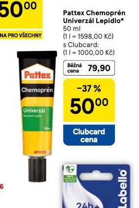 PATTEX CHEMOPR�N UNIVERZ�L LEPIDLO