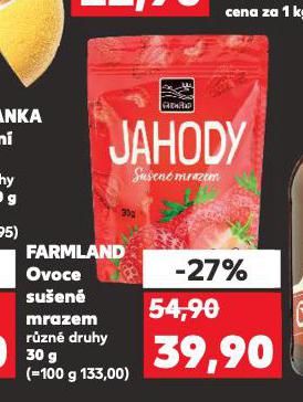 OVOCE SU�EN� MRAZEM