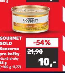 GOURMET GOLD KONZERVY PRO KO�KY