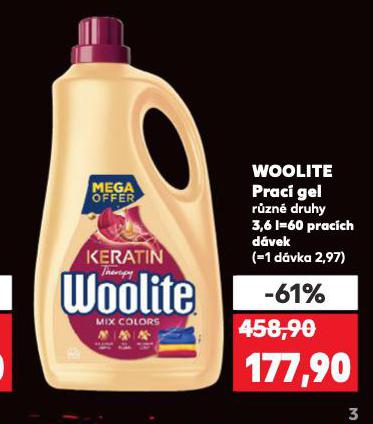 WOOLITE PRACÍ GEL