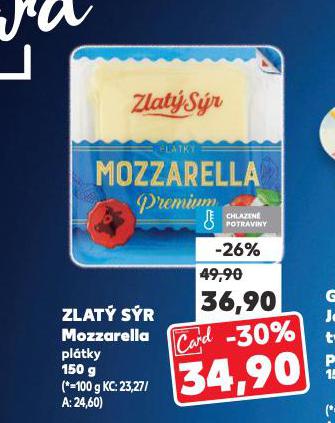 ZLAT� S�R MOZZARELLA