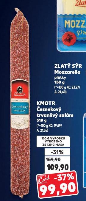 KMOTR �ESNEKOV� TRVANLIV� SAL�M