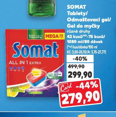 SOMAT TABLETY DO MYČKY