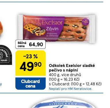 ODKOLEK EXELSIOR SLADK� PE�IVO S N�PLN�