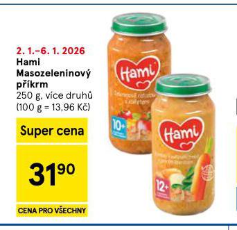 HAMI MASOZELENINOV� P��KRM