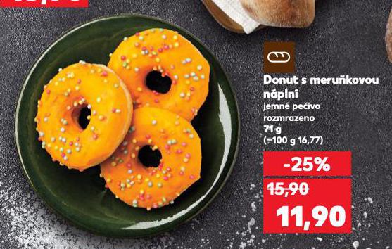 DONUT S MERU�KOVOU N�PLN�