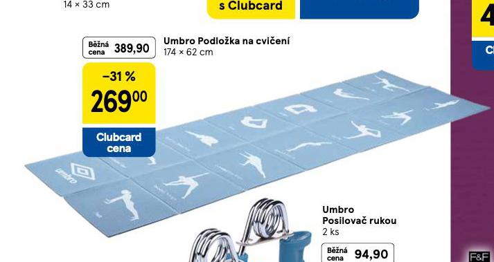 UMBRO PODLO�KA NA CVI�EN�