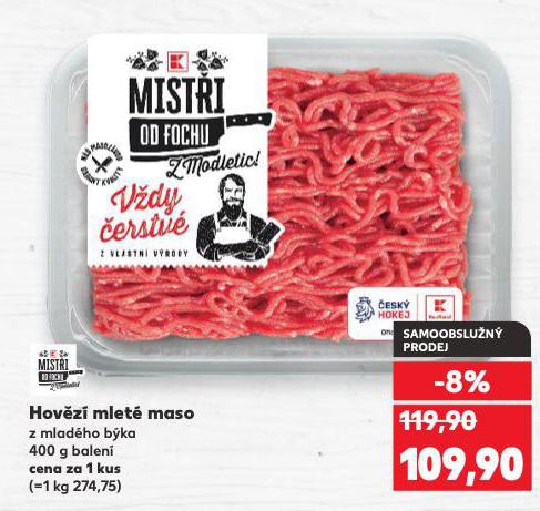 HOVĚZÍ MLETÉ MASO