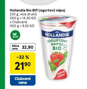 HOLLANDIA BIO BIFI JOGURTOVÝ NÁPOJ