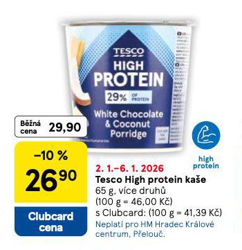 TESCO HIGH PROTEIN KA�E