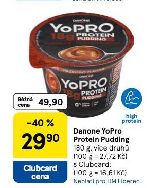 DANONE YOPRO PROTEIN PUDDING