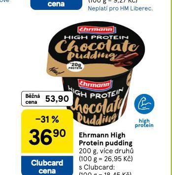 EHRAMNN HIGH PROTEIN PUDDING