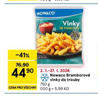 NOWACO BRAMBOROV� VLNKY DO TROUBY