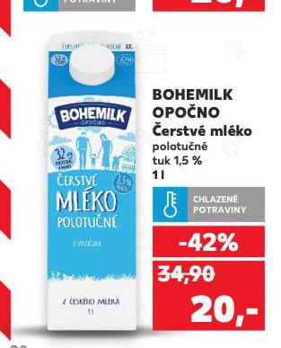 BOHEMILK OPO�NO �ERSTV� ML�KO