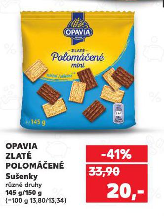 OPAVIA ZLAT� POLOM��EN�