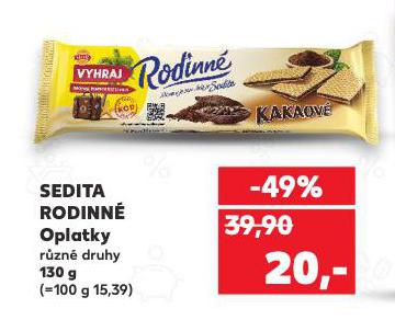 SEDITA RODINN� OPLATKY