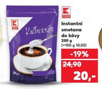 INSTANTN� SMETANA DO K�VY