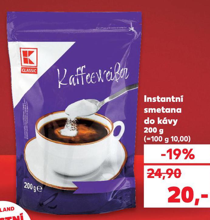 INSTANTN� SMETANA DO K�VY