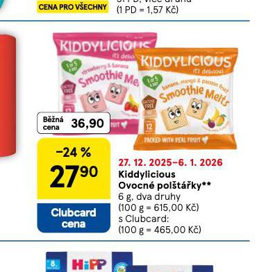 KIDDYLISIOUS OVOCN� POL�T��KY