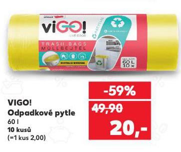 VIGO! ODPADKOV� PYTLE
