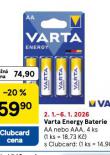 VARTA ENERGY BATERIE