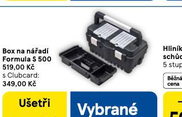 BOX NA N��AD� FORMULA S 500